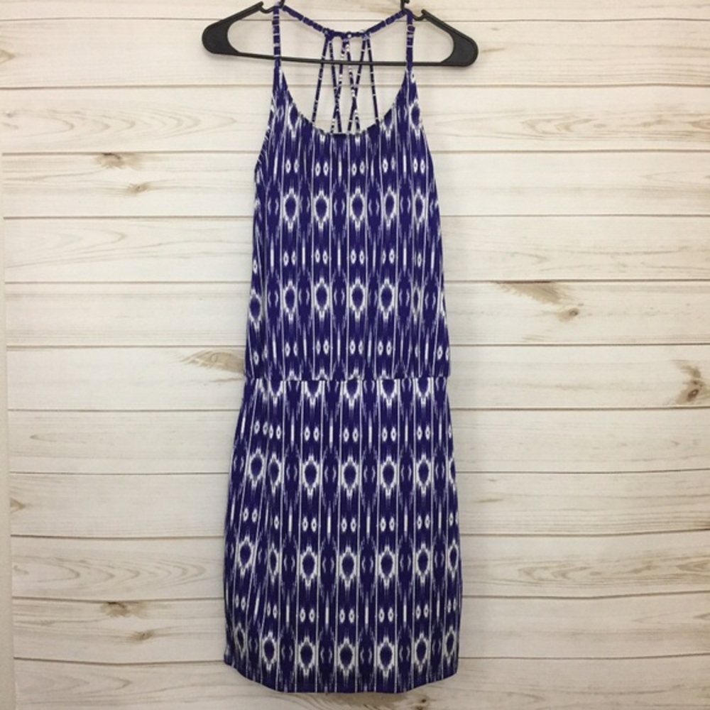 Athleta Swim Dress AquaLuxe Ikat Print XS NWT